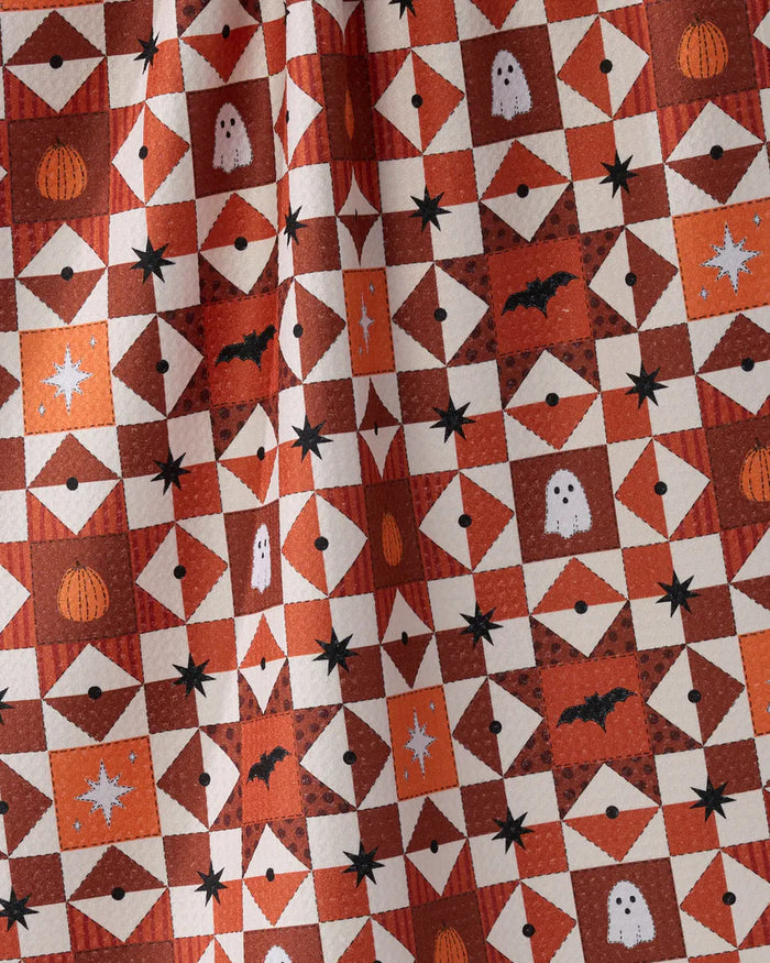 Geometry Kitchen Tea Towel: Quilt Work