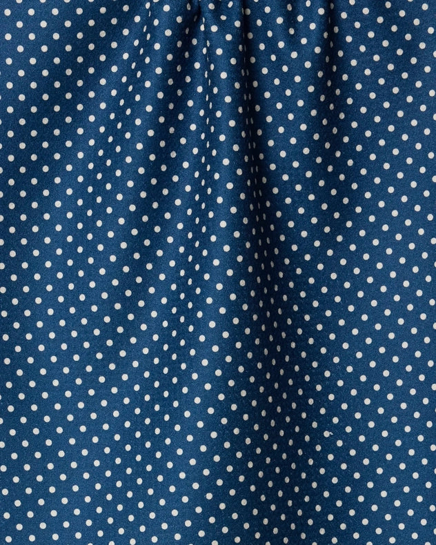 Geometry Kitchen Tea Towel: Saddle Indigo