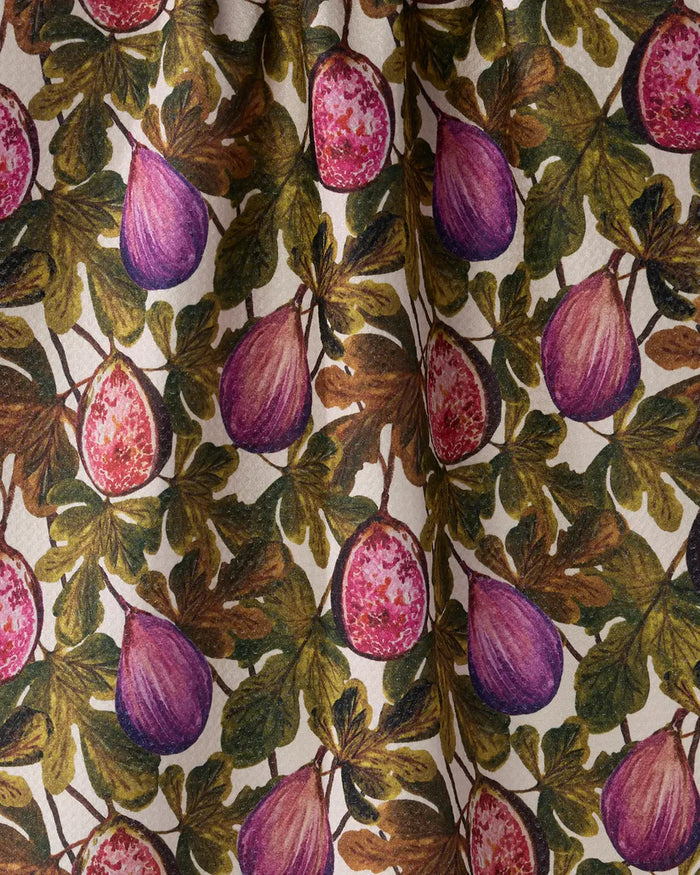 Geometry Kitchen Tea Towel: Wild Fig