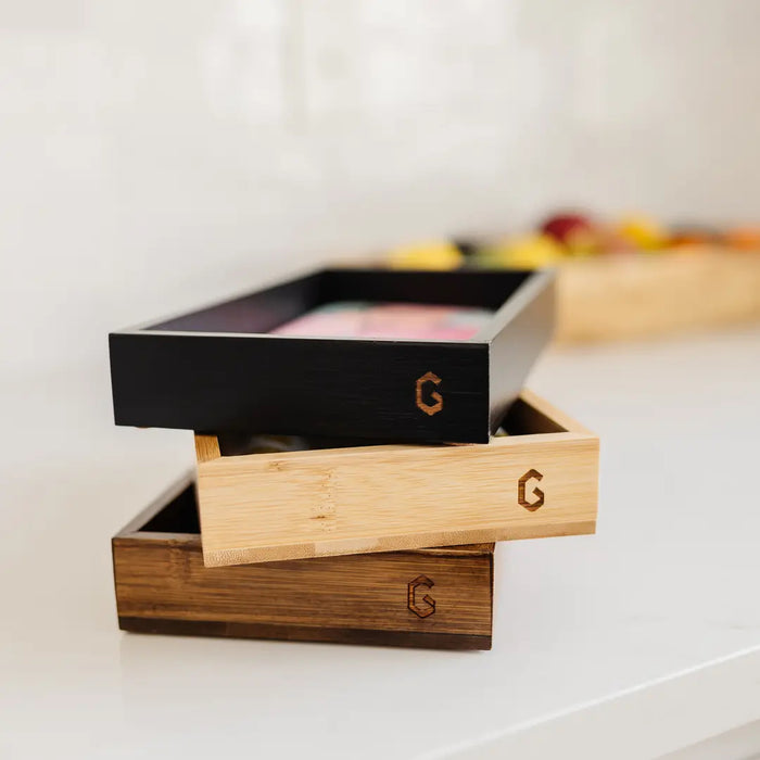 Geometry Wooden Not Paper Towel Tray