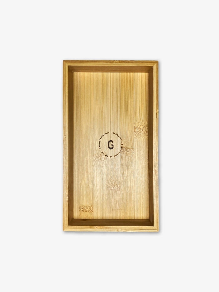 Geometry Wooden Not Paper Towel Tray
