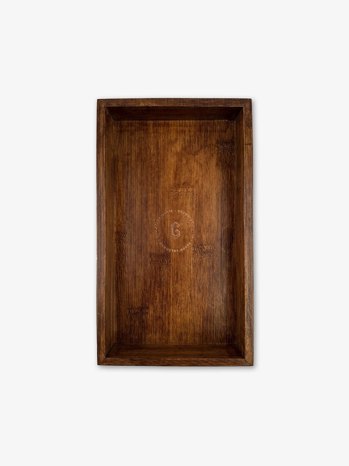 Geometry Wooden Not Paper Towel Tray