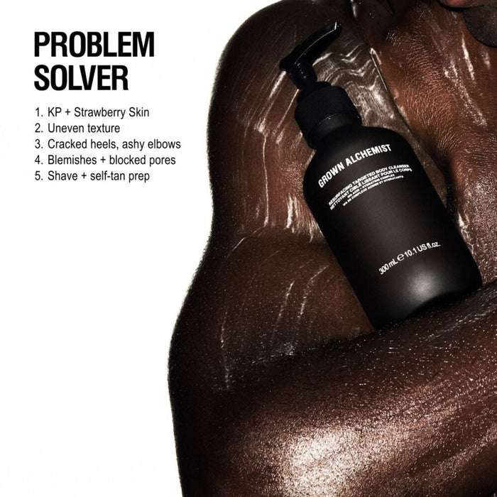 Grown Alchemist Resurfacing Targeted Body Cleanser (300ml) Shower Gels & Washes Grown Alchemist