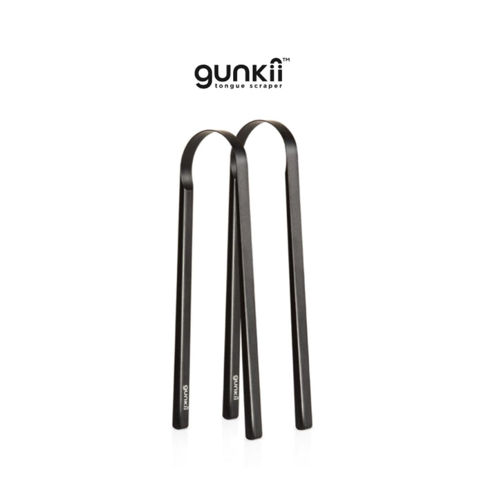 Gunkii Yours & Mine Tongue Scraper Toothpastes & Floss Gunkii