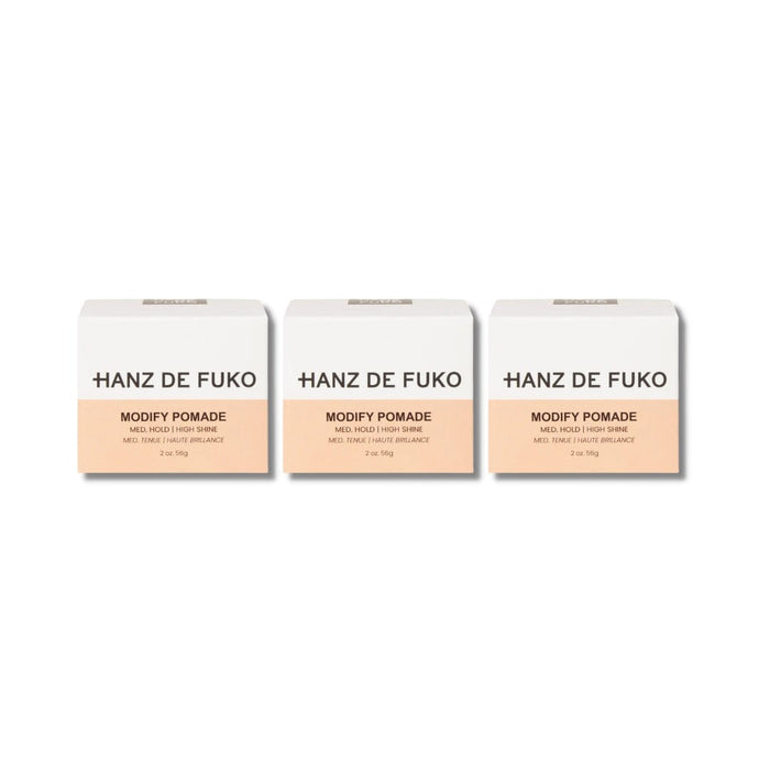Hanz de Fuko Modify Pomade Trio (3 x 56g) Pomades Hanz de Fuko