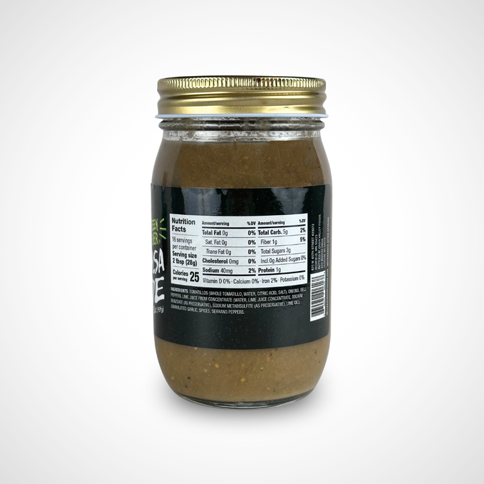 Hellraising Hot Sauce Green Fever Salsa Verde