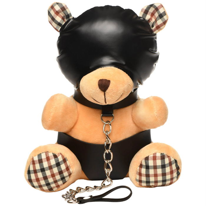 Hooded Bondage Teddy Bear