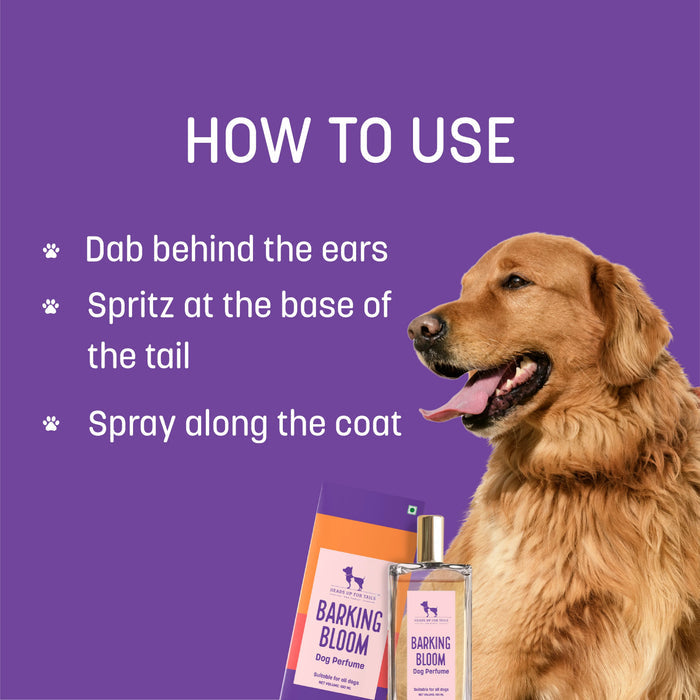 HUFT Barking Bloom Dog Perfume (Over 12 Weeks) - 100 ml