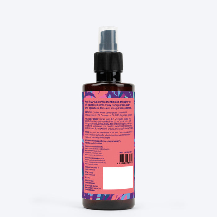 HUFT Organic Anti-Tick and Flea Spray for Dogs - 200 ml