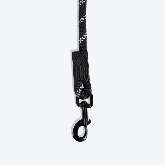 HUFT Rope Leash For Dog - Black - 1.2 m - Heads Up For Tails