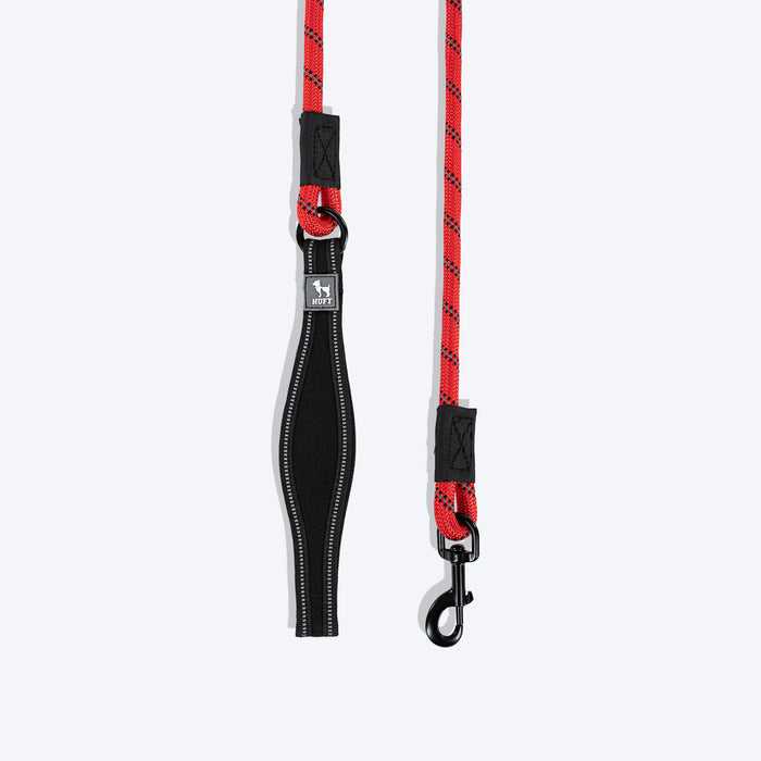 HUFT Rope Leash For Dog - Red - 1.2 m - Heads Up For Tails