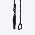 HUFT Rope Leash With Carabiner For Dog - Black - 1.2 m - Heads Up For Tails