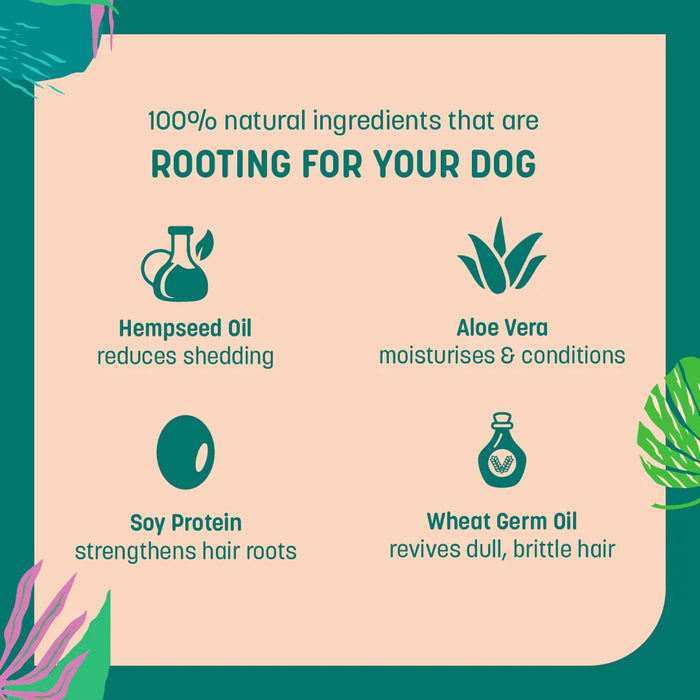 HUFT Shed Control Natural Shampoo For Dog - 200 ml