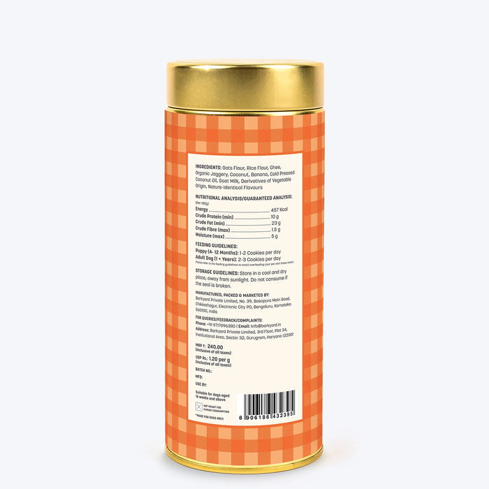 HUFT YIMT Chai Time Special Coconut Cabana Dog Biscuits - 200 gm