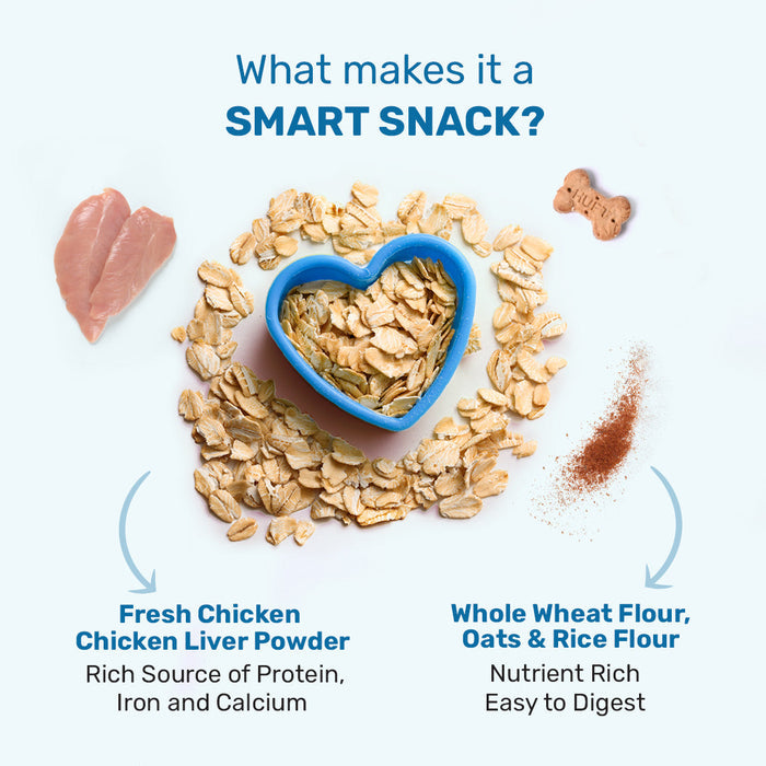 HUFT YIMT Chicken & Oats Dog Biscuits - Heads Up For Tails