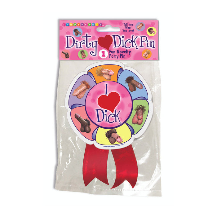 I Love Dick - Large Party Ribbon