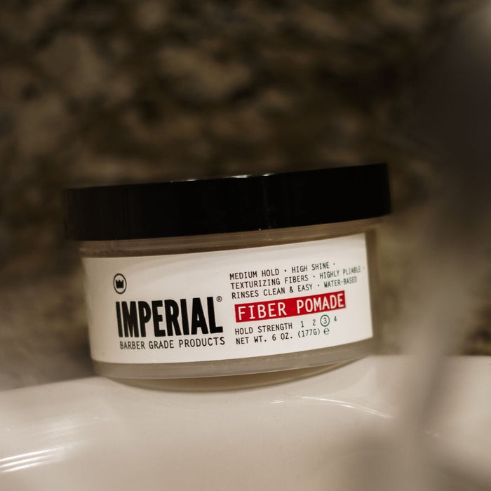Imperial Fiber Pomade (Size Options) Pomades Imperial Barber Products