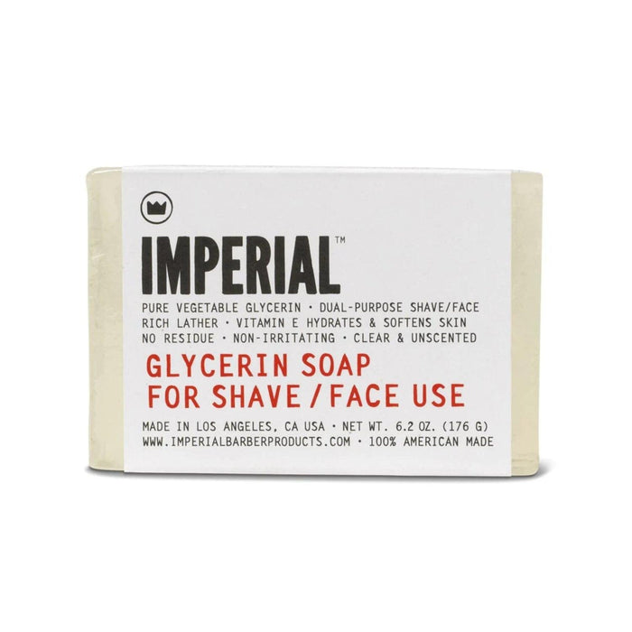 Imperial Glycerin Shave/Face Soap (176g) Shaving Soaps Imperial Barber Products