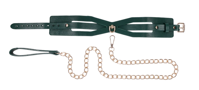 Indica Cutout Collar and Leash