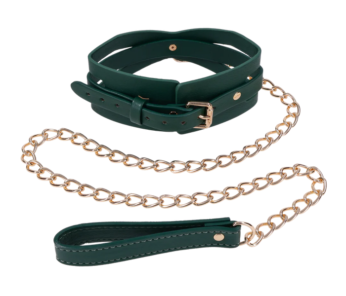 Indica Cutout Collar and Leash