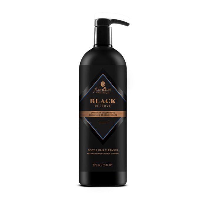 Jack Black Black Reserve Body & Hair Cleanser (Size Options) Shower Gels & Washes Jack Black