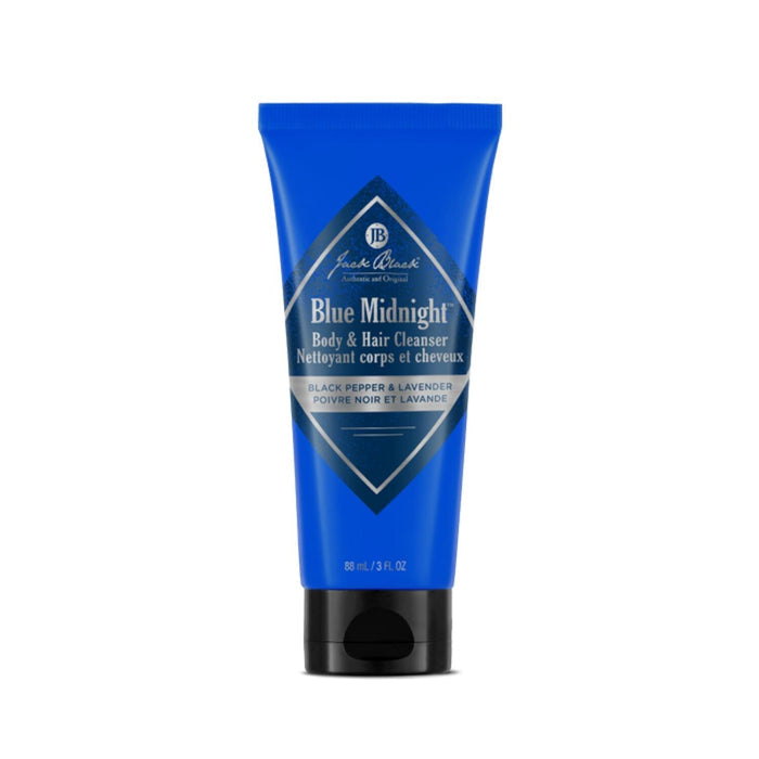 Jack Black Blue Midnight Body & Hair Cleanser (Size Options) Shower Gels & Washes Jack Black 88ml