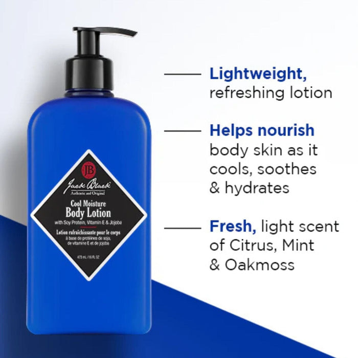 Jack Black Cool Moisture Body Lotion (473ml) Body Moisturizers Jack Black