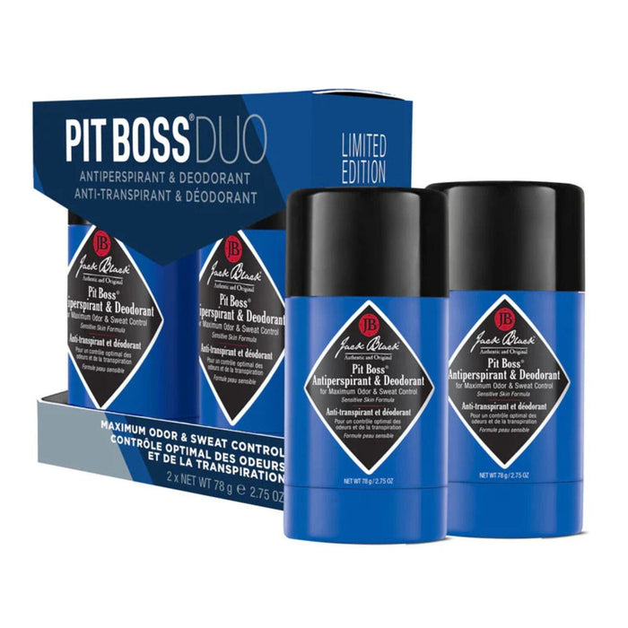Jack Black Pit Boss Duo (2 x 78g) Deodorants & Antiperspirants Jack Black