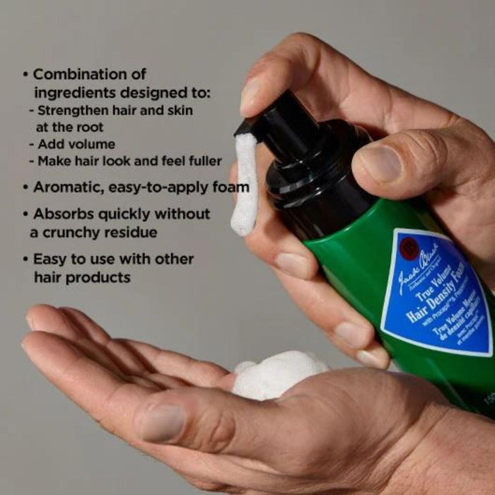 Jack Black True Thickening Hair Density Foam (148ml) Tonics & Sprays Jack Black