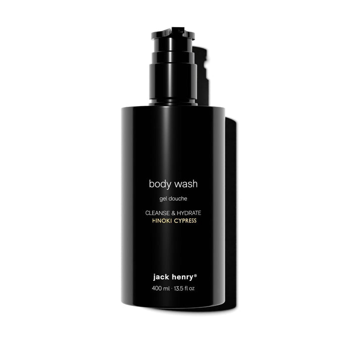 Jack Henry Body Wash - Hinoki Cypress (400ml) Shower Gels & Washes Jack Henry