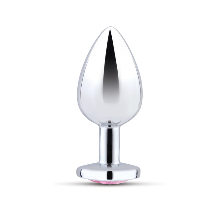Jewel Heart Metal Butt Plug Training Set