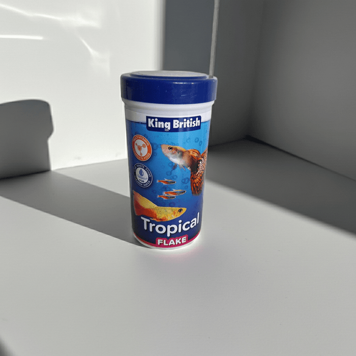 King British 28g tropical flakes - Pilgrim Pet Supplies