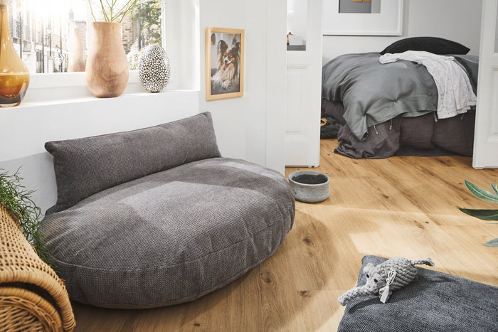 Laboni Luna Lounge Set Tudor Orthopaedic Dog Bed-Dog Bed-Laboni- Silver Circle Pets