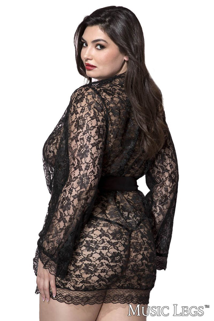 Lace Robe