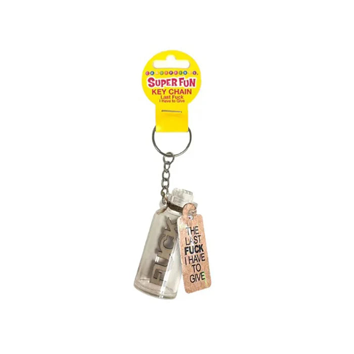 Last Fuck Keychain