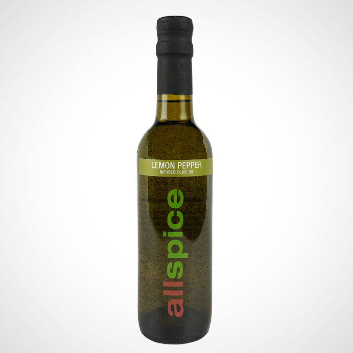 Lemon Pepper Infused Olive Oil 375 ml (12 oz) Bottle