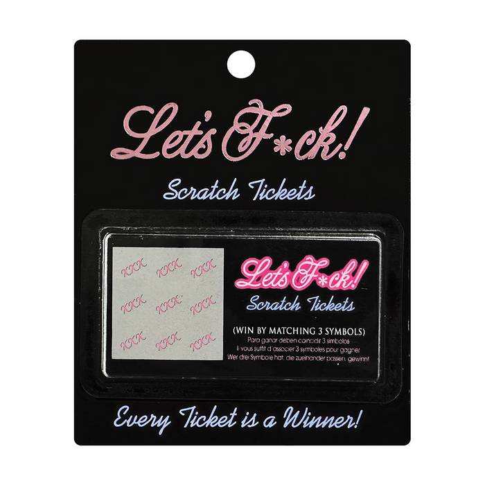 Let’s F*ck! Scratch Tickets - 8 coupons