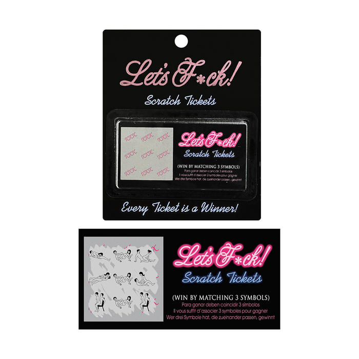Let’s F*ck! Scratch Tickets - 8 coupons