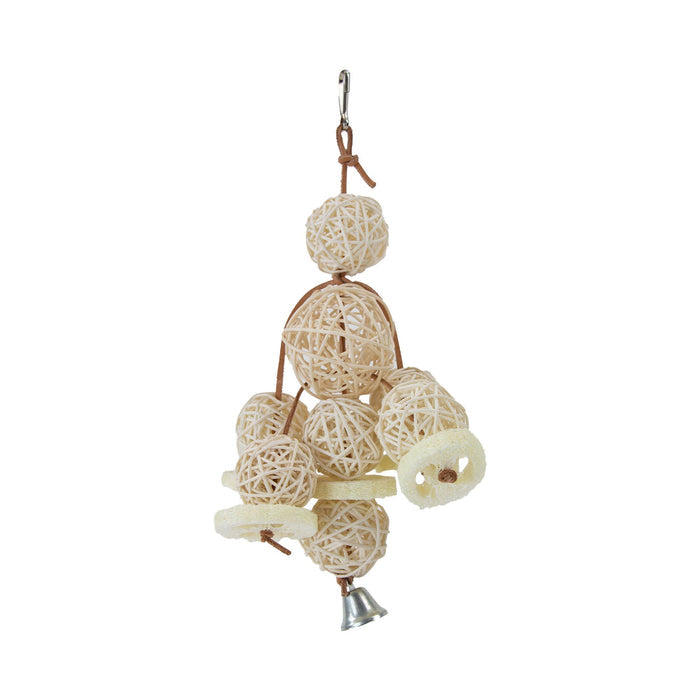 Loofah Dangler Small Animal Enrichment - Pilgrim Pet Supplies