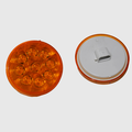 LT715859 | Con-Tech Manufacturing | LIGHT - STROBE, 4" ROUND, PETERSON, W/AMP CONNECTOR