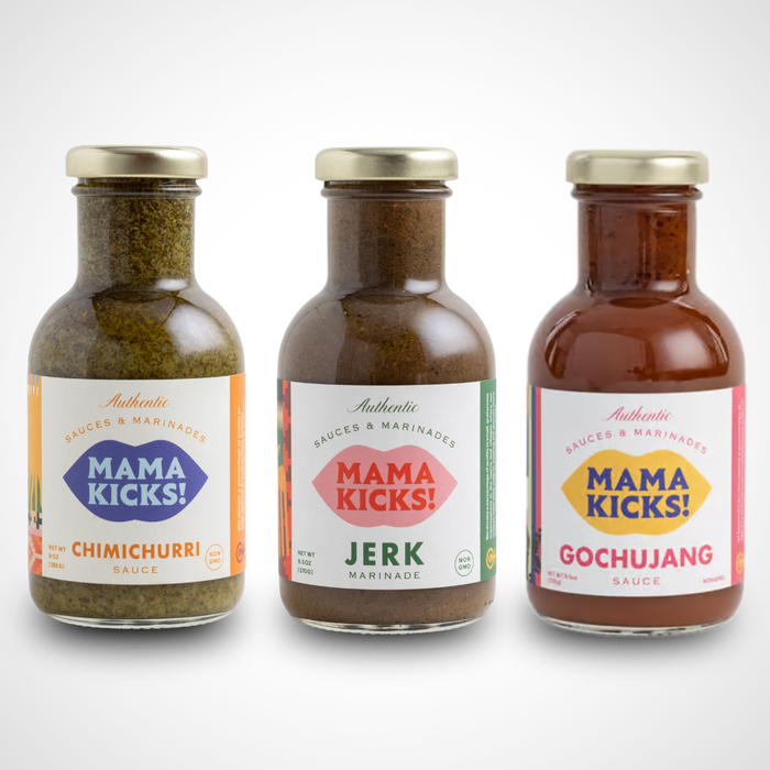 Mama Kicks! Sauces 9 oz. glass bottle
