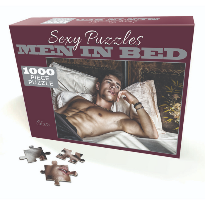 Men In Bed Chase 1000pc Puzzle