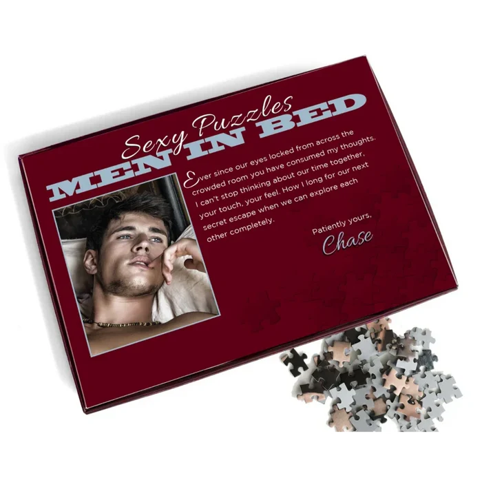 Men In Bed Chase 1000pc Puzzle