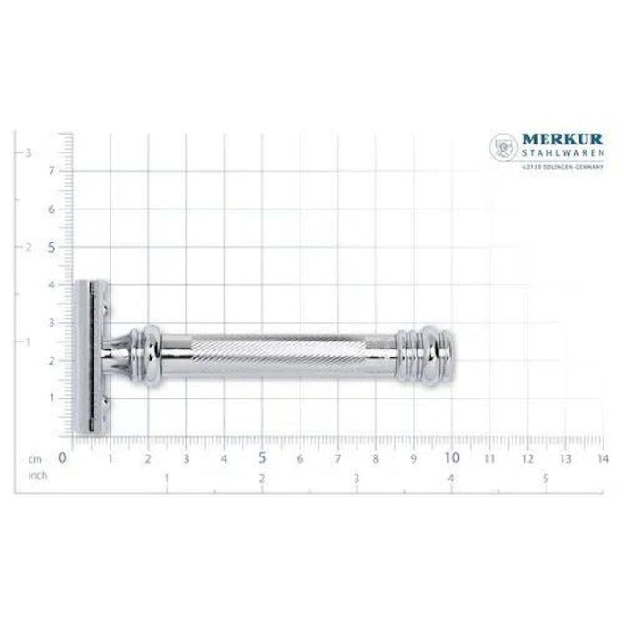 Merkur 38C Heavy Duty Long Handle Double Edge Safety Razor Safety Razors Merkur