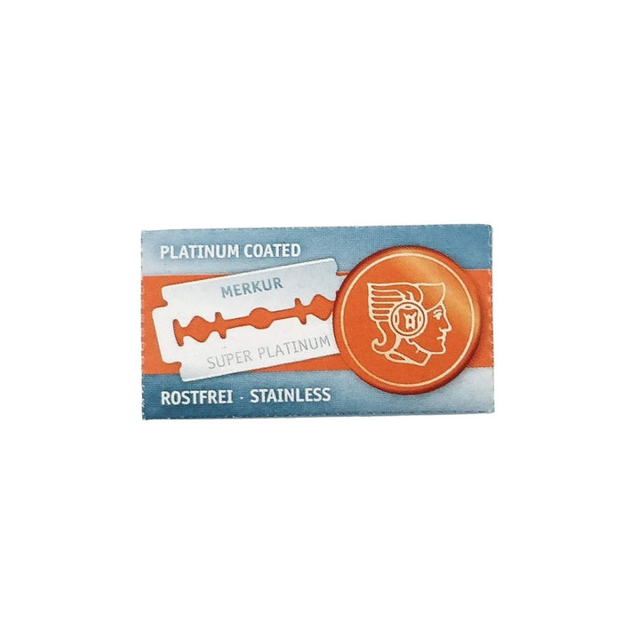 Merkur Platinum Double Edge Safety Razor Blades (10ct) Blades Merkur