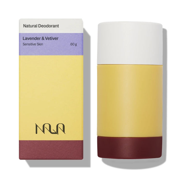 Nala Sensitive Skin Natural Deodorant - Lavender & Vetiver (60g) Deodorants & Antiperspirants Nala