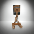 Natural Coffee Wood Dog Toy - Eco - Friendly Hemp Rope Chew Toy | Pilgrim Pets - Pilgrim Pet Supplies