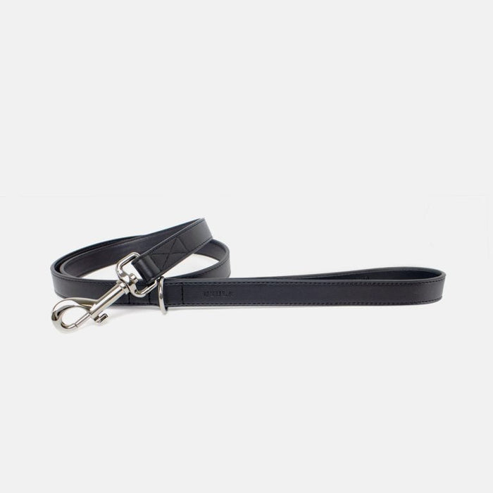 Neula Courage Vegan Leather Dog Collar Walk Set-Collar & Leash Set-Neula- Silver Circle Pets