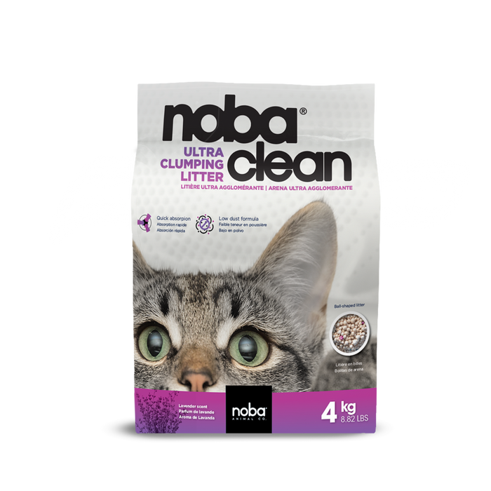 Noba Clean Bentonite Ball Cat Litter - Lavender Scent