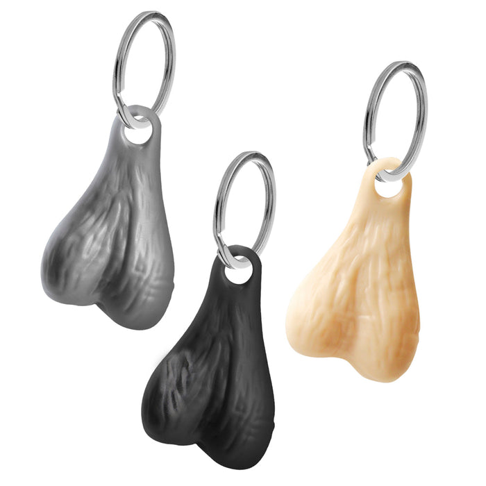 Nuts 3 Keychain Set